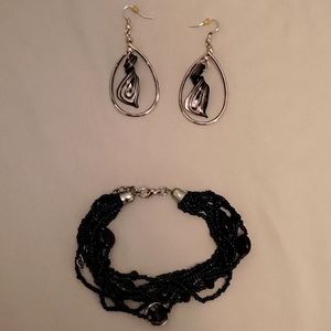 Earings and Bracelet